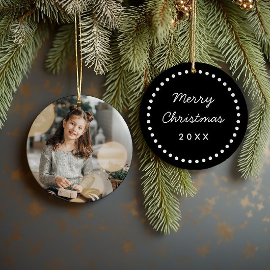 Aangepaste gepersonaliseerde foto Kerst Ornament