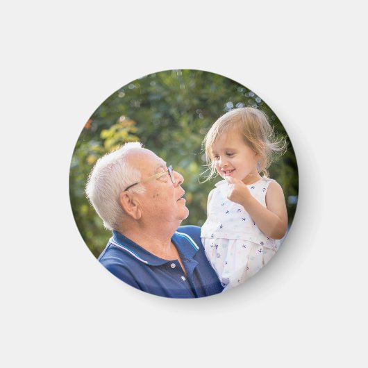 Aangepaste gepersonaliseerde foto  magneet (Voorkant)