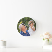 Aangepaste gepersonaliseerde foto  ronde klok (Huis)