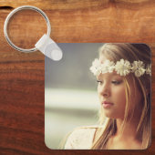 Aangepaste gepersonaliseerde FOTO SLEUTELHANGER me (Voorkant)