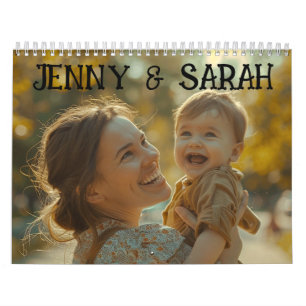 Aangepaste gepersonaliseerde FOTOCALENDER 2026 Kalender
