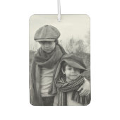 Aangepaste gepersonaliseerde fotofamilie luchtverfrisser (Voorkant)