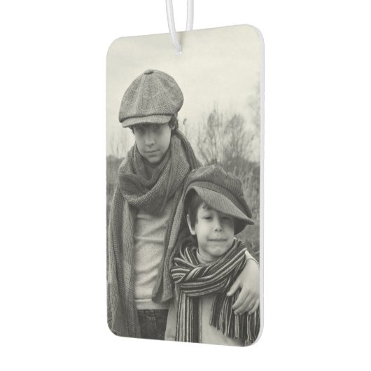 Aangepaste gepersonaliseerde fotofamilie luchtverfrisser (Links)