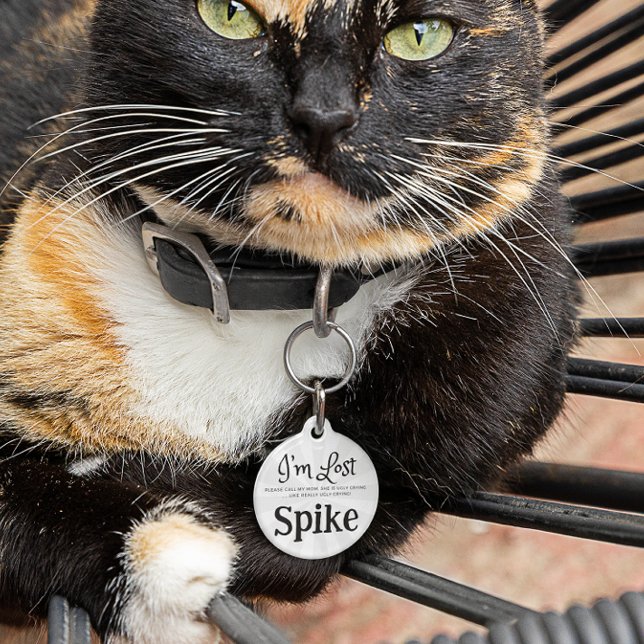 Aangepaste gepersonaliseerde Funny Dog Pet tag Huisdierpenning (Creator heeft geüpload)