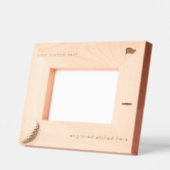 Aangepaste Gepersonaliseerde Gegraveerde Afbeeldin Gegraveerde Lijstjes (Links)