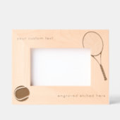 Aangepaste Gepersonaliseerde Gegraveerde Afbeeldin Gegraveerde Lijstjes (Voorkant)