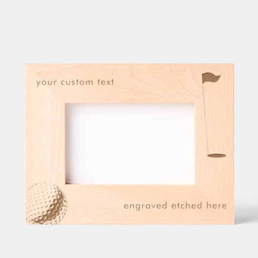 Aangepaste Gepersonaliseerde Gegraveerde Afbeeldin Lijstjes (Voorkant)