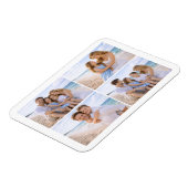 Aangepaste gepersonaliseerde gezinsfoto magneet (Linkerzijde)