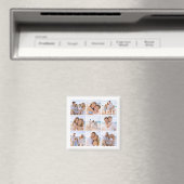 Aangepaste gepersonaliseerde gezinsfoto magneet (Insitu (Vaatwasser))