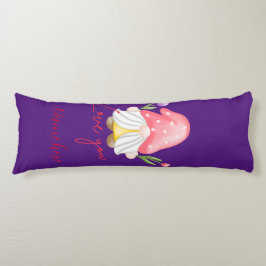 Aangepaste gepersonaliseerde gnoomValentijnsdag Lichaamskussen