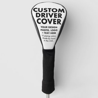 Aangepaste Gepersonaliseerde Golf Driver Club Head Golfheadcover
