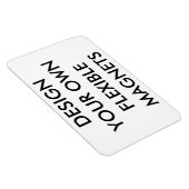 Aangepaste gepersonaliseerde grote flexibele koelk magneet (Rechterzijde)