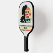 Aangepaste Gepersonaliseerde Honden Pickleball Paddle (Links)