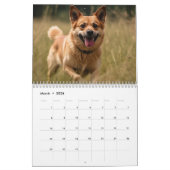 Aangepaste Gepersonaliseerde Huisdier Foto's 2-pag Kalender (Mar 2026)