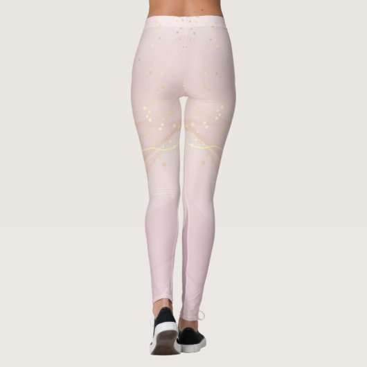 Aangepaste gepersonaliseerde ijshockey Leggings (Achterkant)