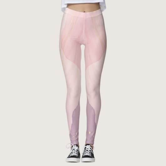 Aangepaste gepersonaliseerde ijshockey Leggings (Voorkant)