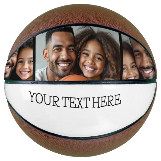 Aangepaste gepersonaliseerde Instagram-fototekst Basketbal (Voorkant)