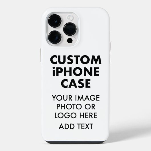 Aangepaste gepersonaliseerde iPHONE 14 PRO MAX BUD Hoesje (Achterkant)