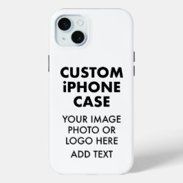 Aangepaste gepersonaliseerde iPHONE 15 PLUS STOER  iPhone 15 Mini Hoesje
