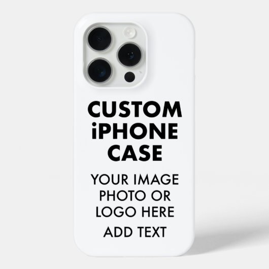 Aangepaste gepersonaliseerde iPHONE 15 PRO BARELY Case-Mate iPhone Case (Achterkant)
