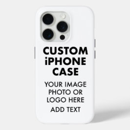 Aangepaste gepersonaliseerde iPHONE 15 PRO STEVIGE Case