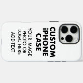 Aangepaste gepersonaliseerde iPHONE 16 PRO MAX STO Case-Mate iPhone Case (Achterkant (horizontaal))