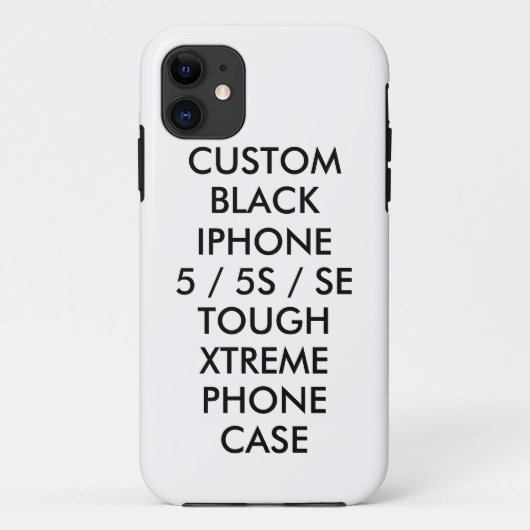 Aangepaste gepersonaliseerde iPhone 5/5S Tough Xtr Case-Mate iPhone Case (Achterkant)