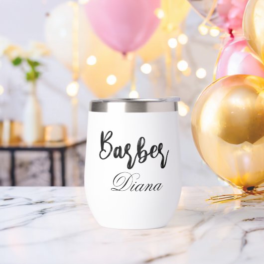 Aangepaste Gepersonaliseerde Jouw naam Barber (Vrijgezellenfeest)