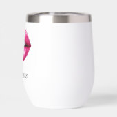 Aangepaste gepersonaliseerde Jouw naam Lips (Achterkant)