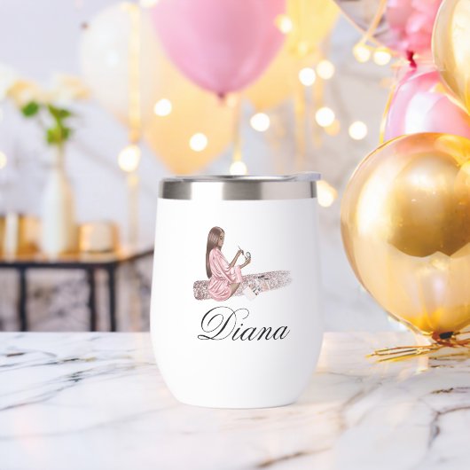 Aangepaste Gepersonaliseerde Jouw naam Make-up art (Vrijgezellenfeest)
