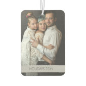 Aangepaste Gepersonaliseerde Jouw tekst Foto Auto Luchtverfrisser (Achterkant)