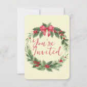 Aangepaste gepersonaliseerde kerst kaart (Voorkant)