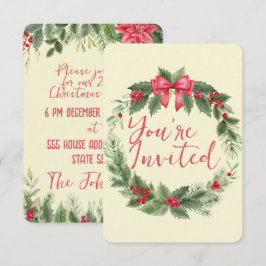 Aangepaste gepersonaliseerde kerst kaart