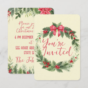 Aangepaste gepersonaliseerde kerst kaart