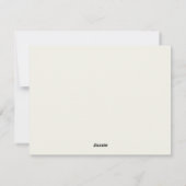 Aangepaste Gepersonaliseerde Kerst Kaart, X-mas Fo Feestdagenkaart (Achterkant)