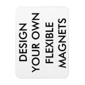 Aangepaste gepersonaliseerde kleine flexibele koel magneet (Verticaal)