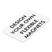 Aangepaste gepersonaliseerde kleine flexibele koel magneet (Linkerzijde)