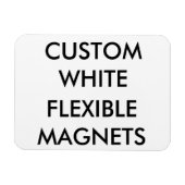 Aangepaste gepersonaliseerde kleine flexibele koel magneet (Horizontaal)
