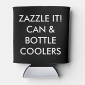 Aangepaste gepersonaliseerde Koelbox blanco Sjablo Blikjeskoeler (Voorkant)