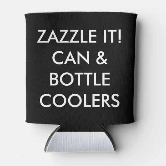 Aangepaste gepersonaliseerde Koelbox blanco Sjablo Blikjeskoeler (Voorkant)