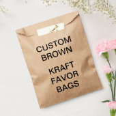 Aangepaste gepersonaliseerde Kraft-papieren gunstz Bedankzakje (Gezegeld)