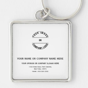 Aangepaste gepersonaliseerde lege sjabloon 2" l x sleutelhanger
