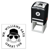 Aangepaste gepersonaliseerde leraar cadeau  zelfinktende stempel (In situ)