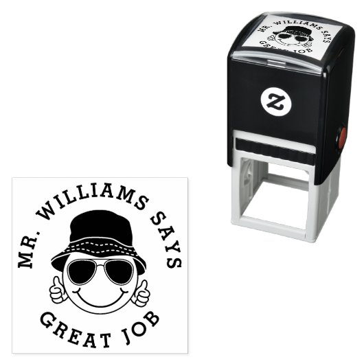 Aangepaste gepersonaliseerde leraar cadeau  zelfinktende stempel (In situ)