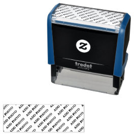 Aangepaste Gepersonaliseerde Logo Kunstwerk Zakeli Zelfinktende Stempel