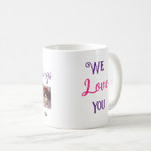 Aangepaste gepersonaliseerde Mimi's Zegeningen Fot Koffiemok (Voorkant rechts)