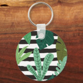 Aangepaste gepersonaliseerde Moderne Minimale Sleu Sleutelhanger (Achterkant)