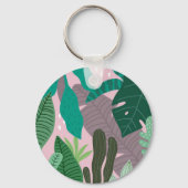 Aangepaste gepersonaliseerde Moderne Minimale Sleu Sleutelhanger (Achterkant)