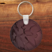 Aangepaste gepersonaliseerde Moderne Minimale Sleu Sleutelhanger (Achterkant)