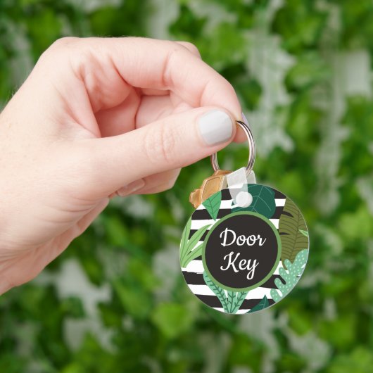 Aangepaste gepersonaliseerde Moderne Minimale Sleu Sleutelhanger (Hand)